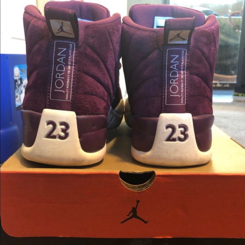 Jordan 12s bordeaux